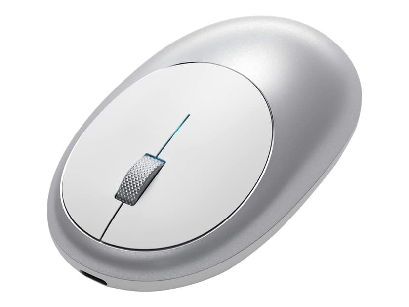 Satechi M1 datamus Kontor Ambidekstriøs Bluetooth Optisk Bluetooth Mus Sølv