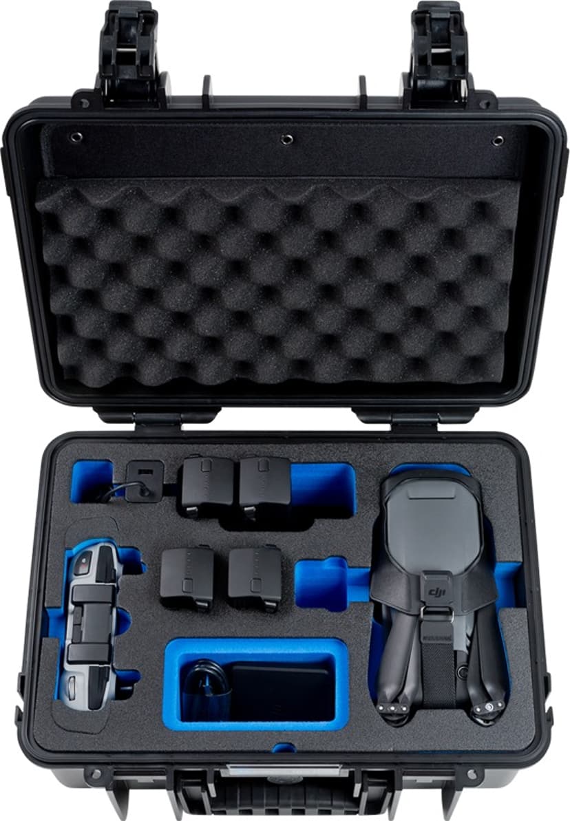 B&W International B&W 4000/B/MAVIC3 camera-drone veske Stresskoffert Sort Polypropylen (PP)