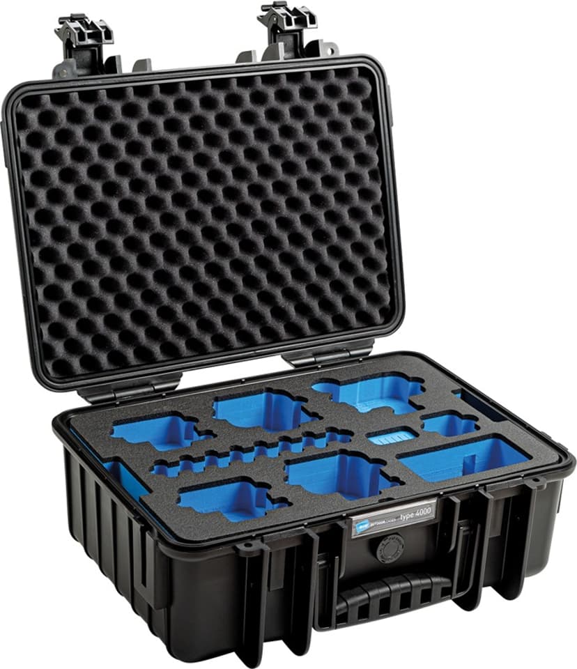 B&W International Bw Outdoor Cases Type 4000 Gopro H9,10,11 Black