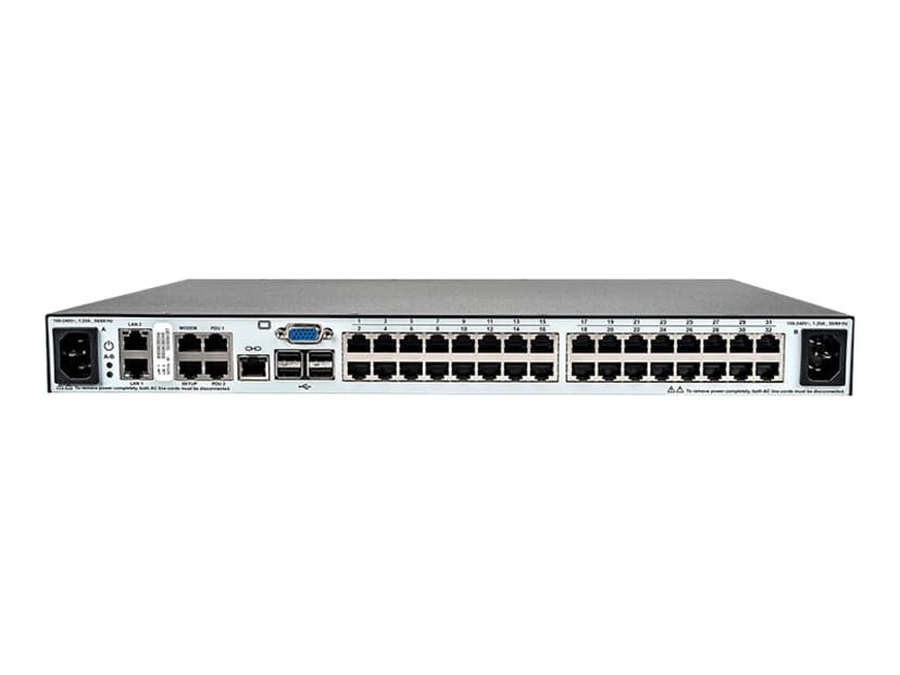 Vertiv Avocent MergePoint Unity 4032DAC - (Kuppvare klasse 1)