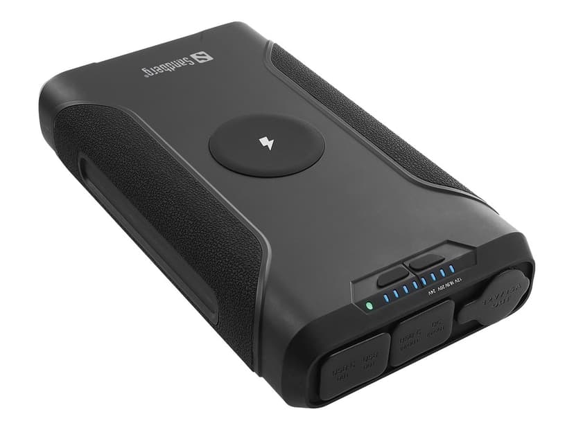 Sandberg Survivor Powerbank 7in1 72000mAh 72000, 266.4mAh Sort
