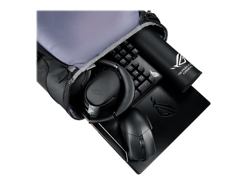 ASUS ROG Ranger BP2701 17" 17" Polyester, Polyurethan (PU) Sort Sort