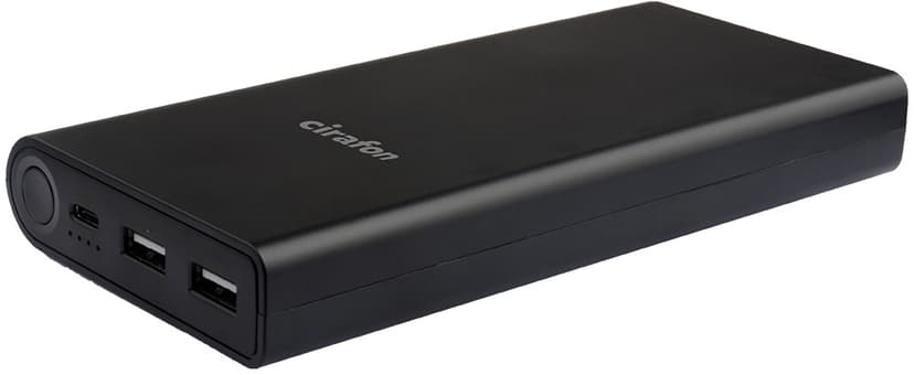 Cirafon Powerbank 20000mAH PD 20100mAh Sort
