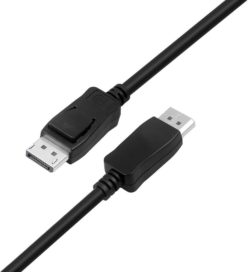 Prokord Cable Displayport 1.4 - Displayport 0.5m Black 0.5m DisplayPort DisplayPort Svart