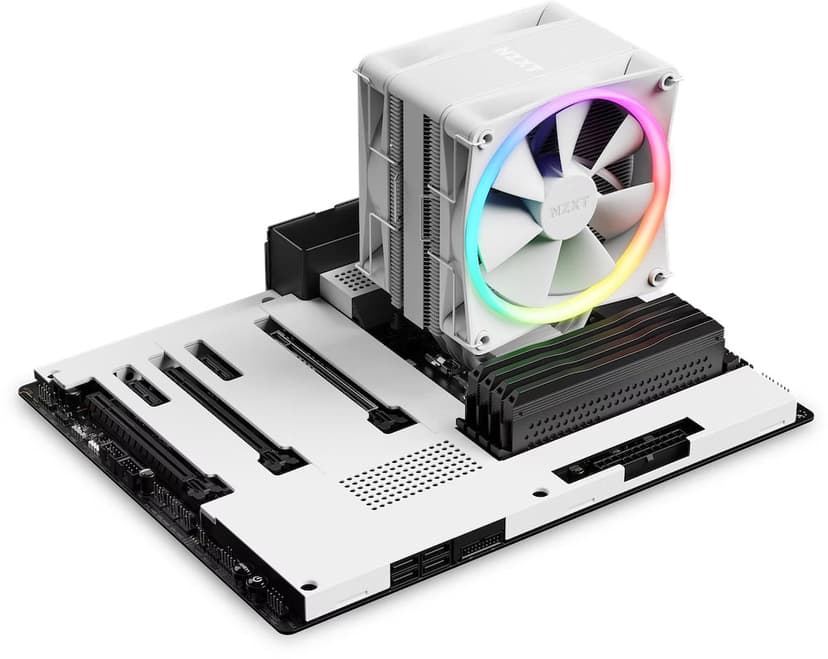 NZXT T120 RGB Ilmanjäähdytin Valkoinen