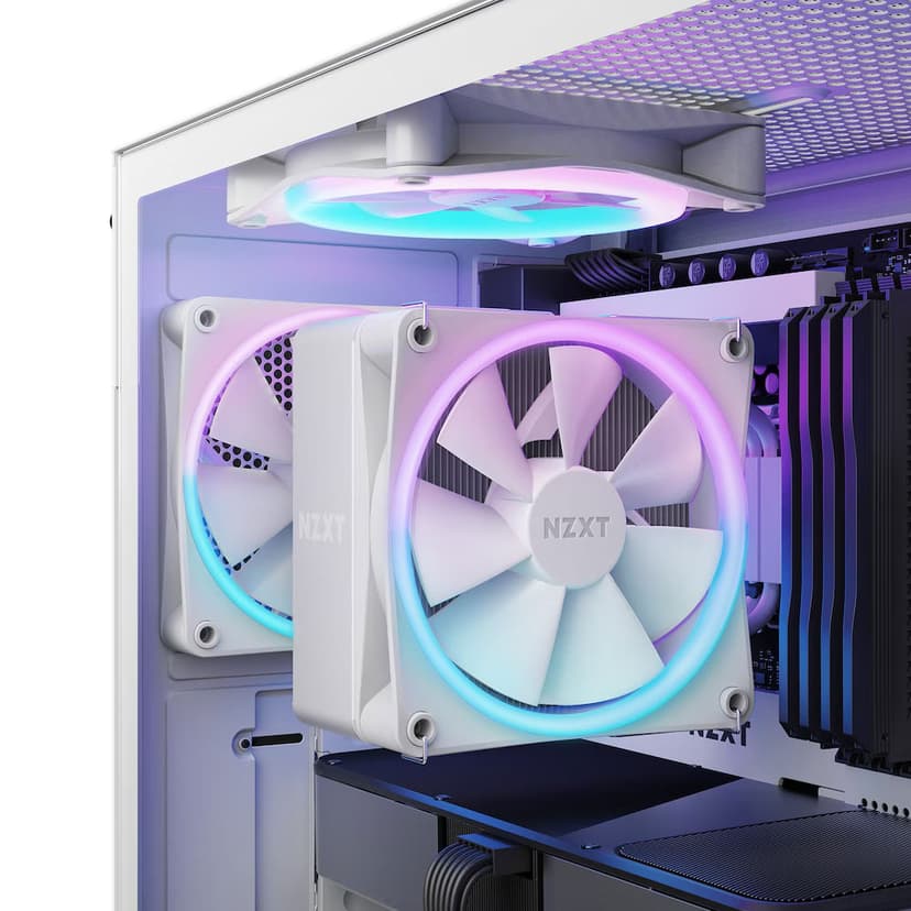 NZXT T120 RGB Luftkylare Vit