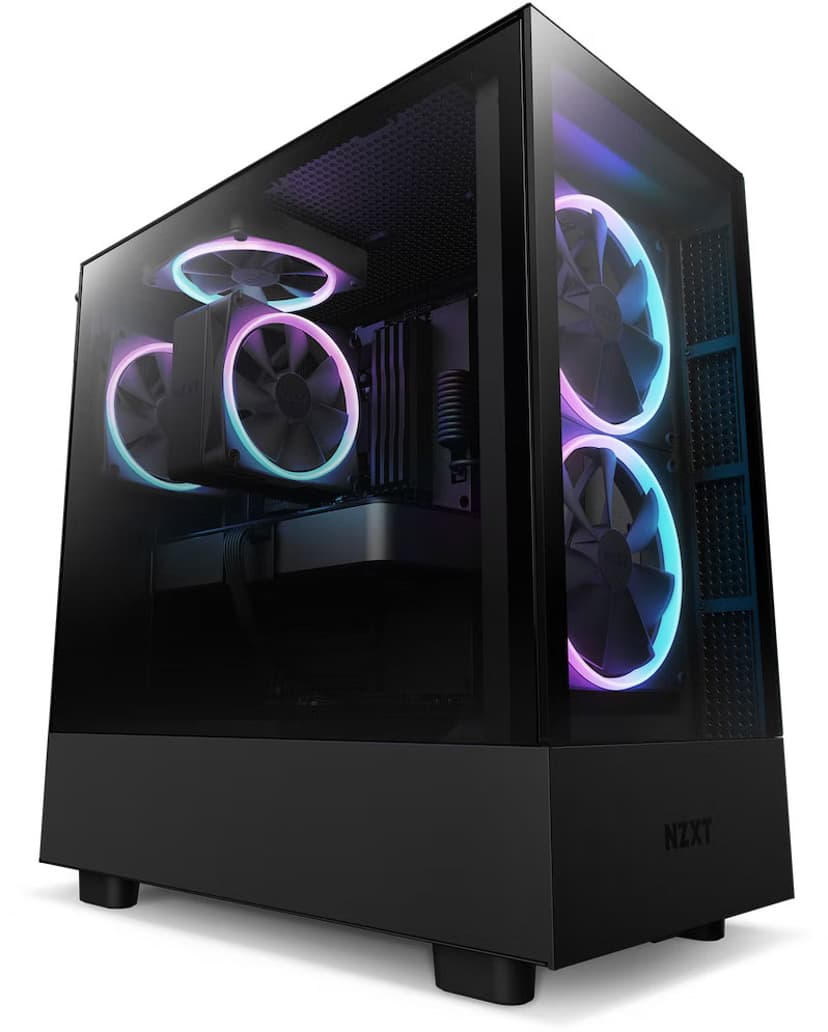 NZXT T120 RGB Luftkylare Svart