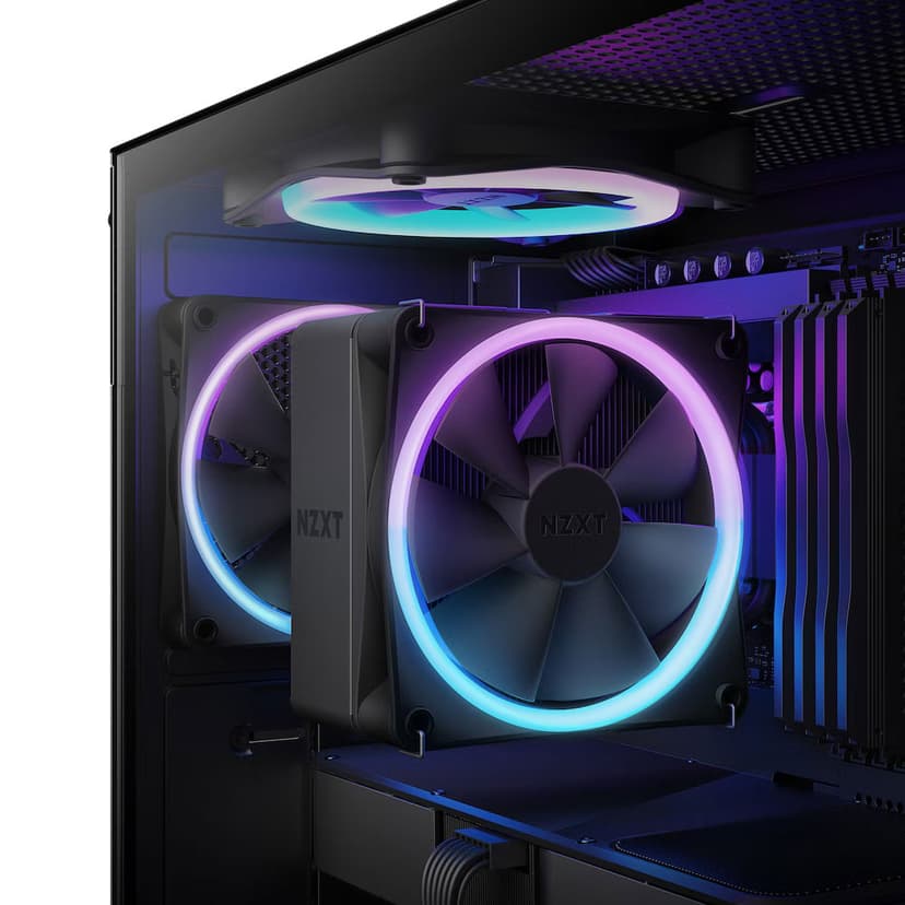 NZXT T120 RGB Ilmanjäähdytin Musta