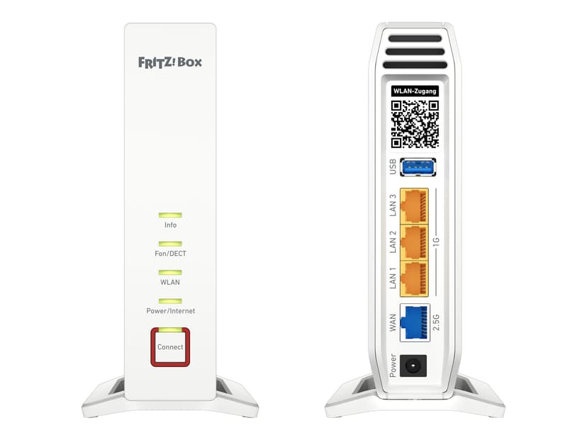 AVM Box 4060 trådlös router Gigabit Ethernet Tri-band (2,4 GHz / 5 GHz / 5 GHz) Vit