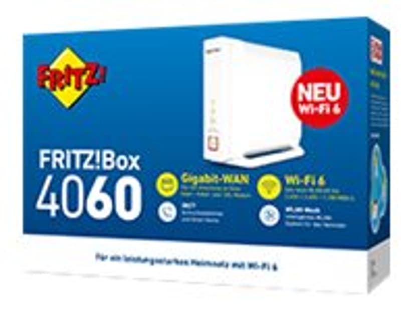 AVM Box 4060 trådlös router Gigabit Ethernet Tri-band (2,4 GHz / 5 GHz / 5 GHz) Vit