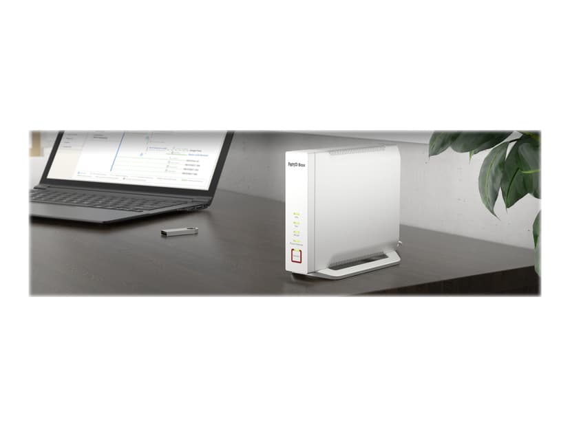 AVM Box 4060 trådlös router Gigabit Ethernet Tri-band (2,4 GHz / 5 GHz / 5 GHz) Vit