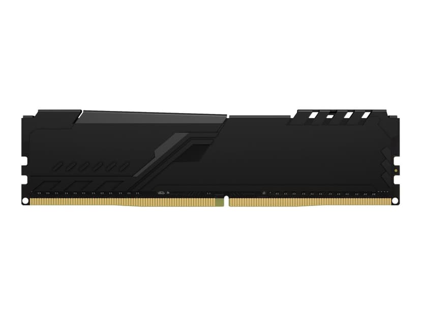 Kingston Technology FURY Beast 128GB 3200MT/s DDR4 CL16 DIMM (Sæt med 4) Black 128GB 1600, 3200MHz DDR4 288-pin DIMM