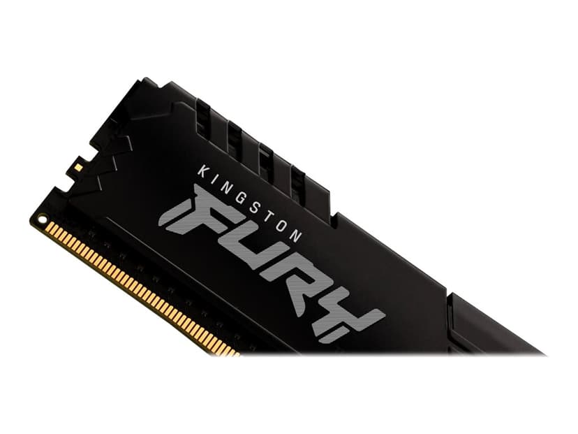 Kingston Technology FURY Beast muistimoduuli 128 GB 4 x 32 GB DDR4 1600 MHz 128GB 1600, 3200MHz DDR4 288-pin DIMM