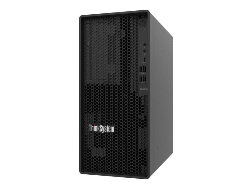 Lenovo ThinkSystem ST50 V2 servrar 4 TB Tower Intel Xeon E E-2356G 3,2 GHz 16 GB DDR4-SDRAM 500 W
