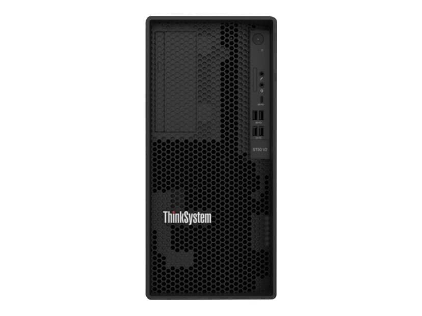 Lenovo ThinkSystem ST50 V2 servrar 4 TB Tower Intel Xeon E E-2356G 3,2 GHz 16 GB DDR4-SDRAM 500 W