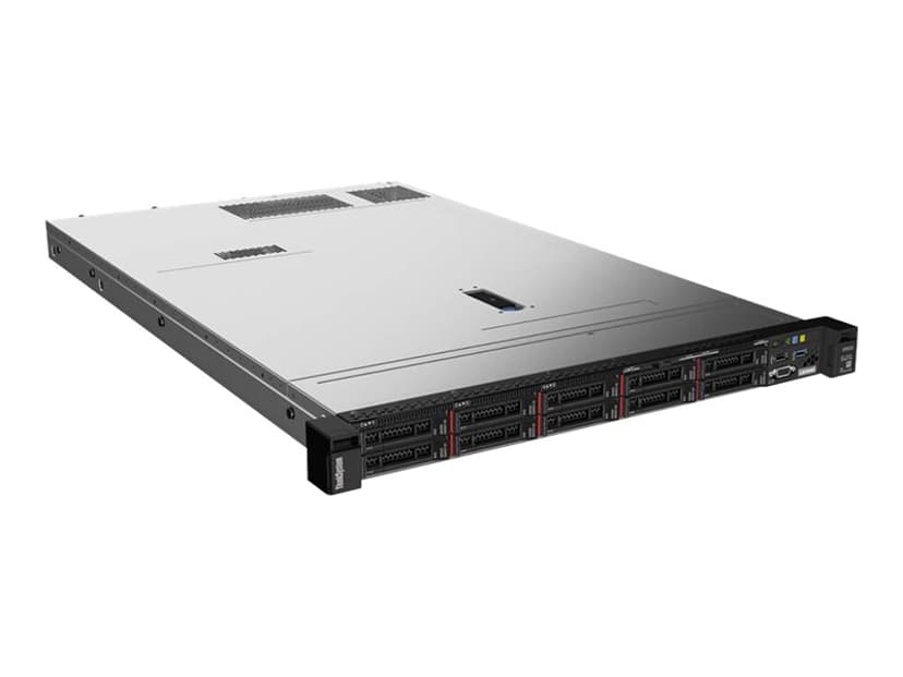 Lenovo ThinkSystem SR630 servrar Rack (1U) Intel® Xeon Silver 4215R 3,2 GHz 32 GB DDR4-SDRAM 750 W