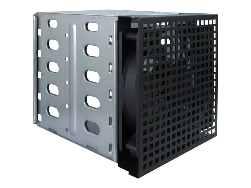 Inter-Tech 4U-40240 4U 19" RACK CHASSI BLACK - Löytötuote luokka 2 Rack Harmaa, Musta