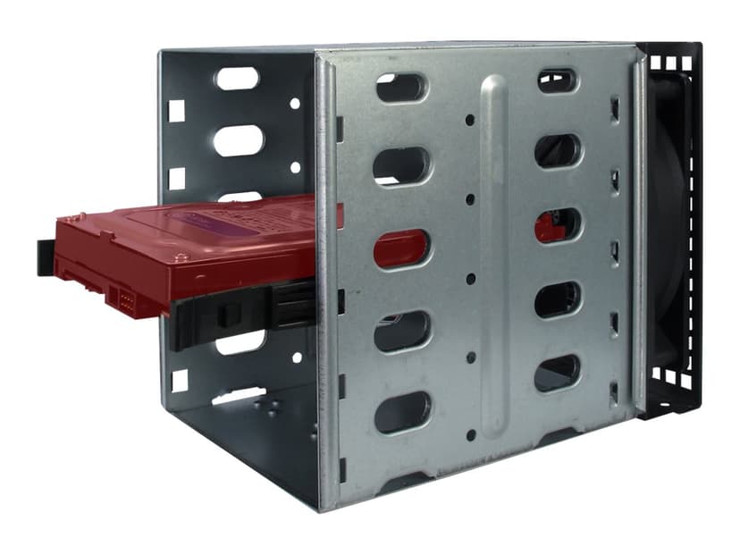 Inter-Tech 4U-40240 4U 19" RACK CHASSI BLACK - Löytötuote luokka 2 Rack Harmaa, Musta
