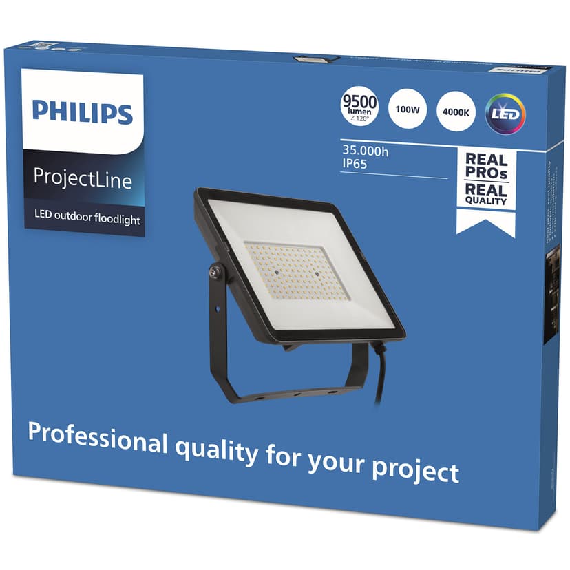 Philips ProjectLine Strålkastare 100W 9500 Lumen