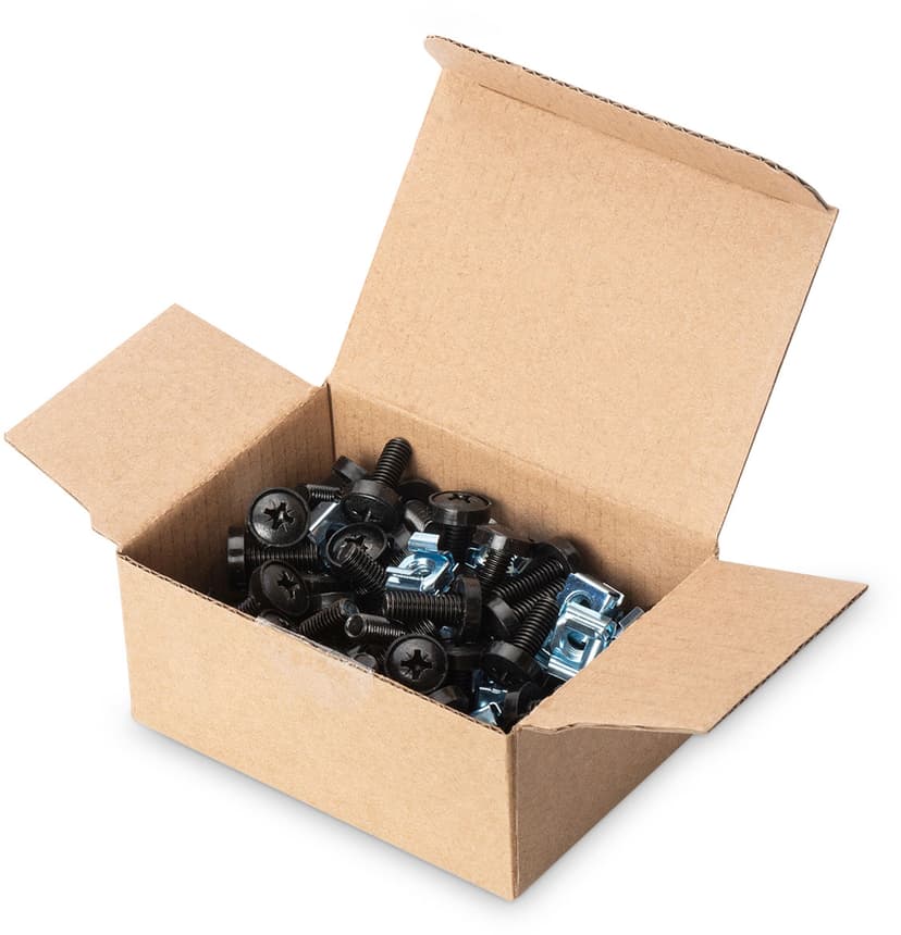Digitus DN-19 SET Skruvar och muttrar för rack Svart 50-pack
