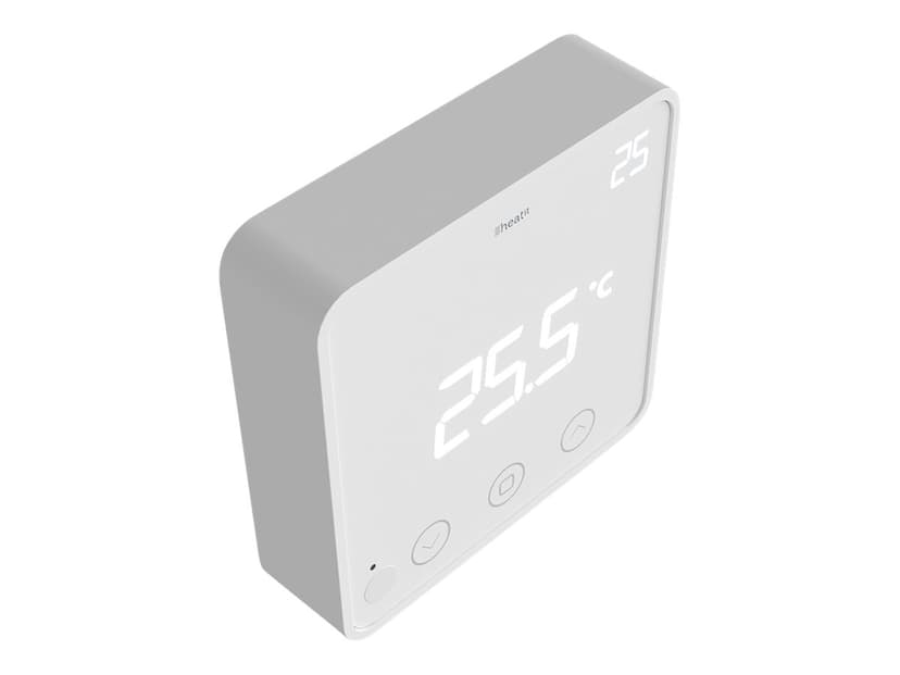 Heatit Z-Temp2 thermostat Battery Black RAL 9011