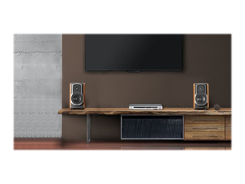 Edifier S1000MKII Svart, Trä