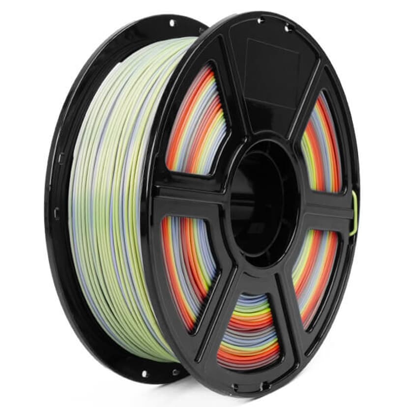Flashforge PLA - 1.75mm - 1000g - Silk Rainbow