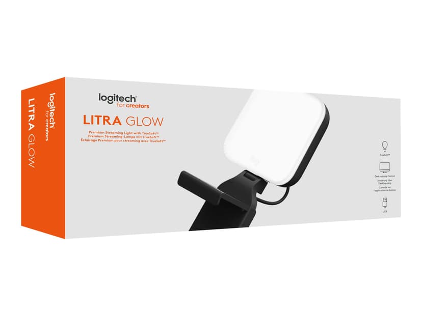 Logitech Litra Glow - Streaming Light with TrueSoft