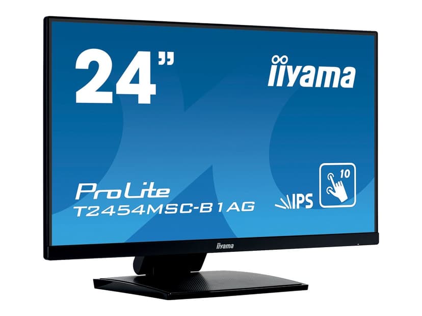 iiyama ProLite T2454MSC-B1AG 24" Touch FHD IPS 16:9 23.8" 1920 x 1080pixels IPS 16:9