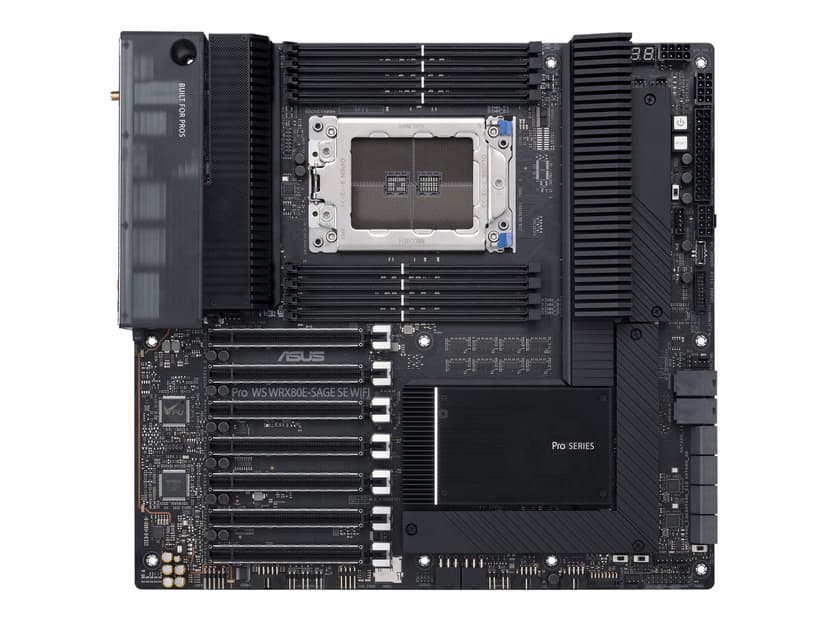 ASUS WRX80E-SAGE SE WIFI AMD WRX80 Socket SP3 Utökad ATX Sockel sWRX8 E-ATX