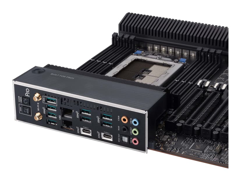 ASUS WRX80E-SAGE SE WIFI AMD WRX80 Socket SP3 Utökad ATX Sockel sWRX8 E-ATX