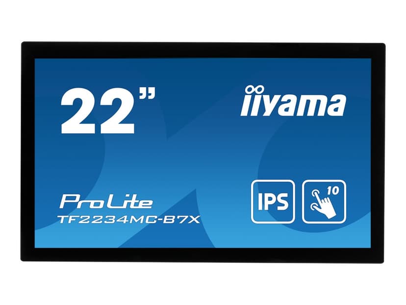 iiyama ProLite TF2215MC-B7X 22" Touch Open Frame FHD 16:9 21.5" 1920 x 1080pixels IPS 16:9
