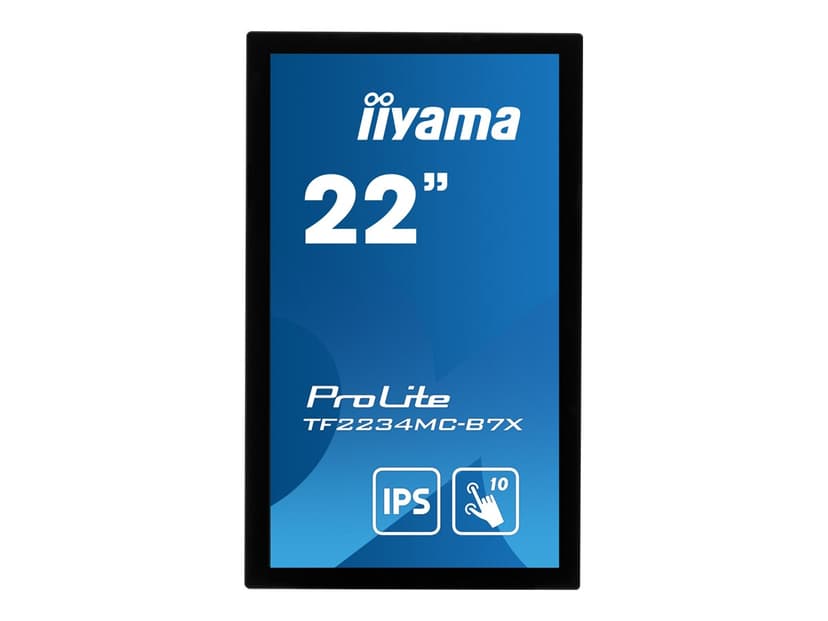 iiyama ProLite TF2215MC-B7X 22" Touch Open Frame FHD 16:9 21.5" 1920 x 1080pixels IPS 16:9