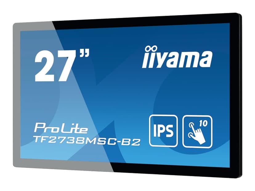 iiyama ProLite TF2738MSC-B2 27" Touch Open Frame FHD 16:9 27" 1920 x 1080pixels IPS 16:9
