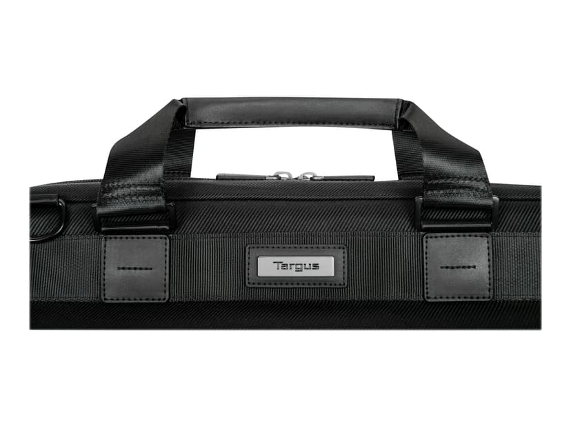 Targus TBT932GL väskor bärbara datorer 40,6 cm (16") Portfölj Svart 16" Nylon, Polyuretan Svart