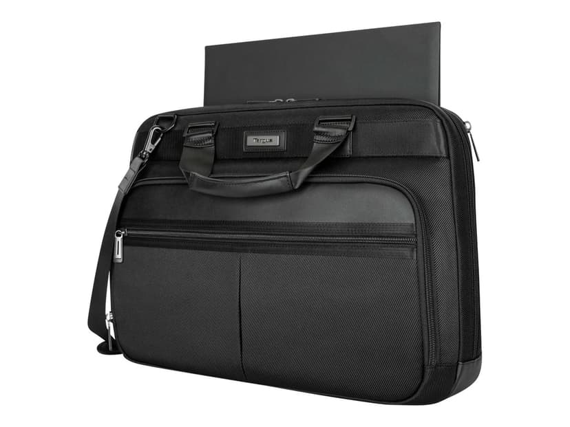 Targus 15.6'' Mobile Elite Topload Black 16" Nailon, Polyuretaani Musta