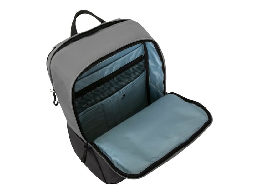 Targus Sagano 39,6 cm (15.6") Ryggsekk Sort, Grå 15.6" Polyetylentereftalat (PET), RPET 500 Grå, Sort