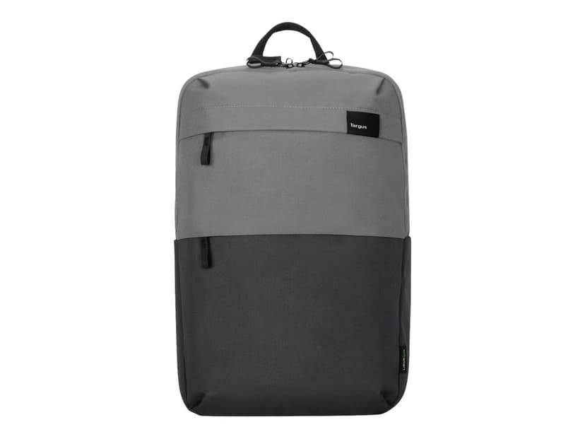Targus Sagano 39,6 cm (15.6") Ryggsäck Svart, Grå 15.6" Polyetentereftalat (PET) Grå, Svart