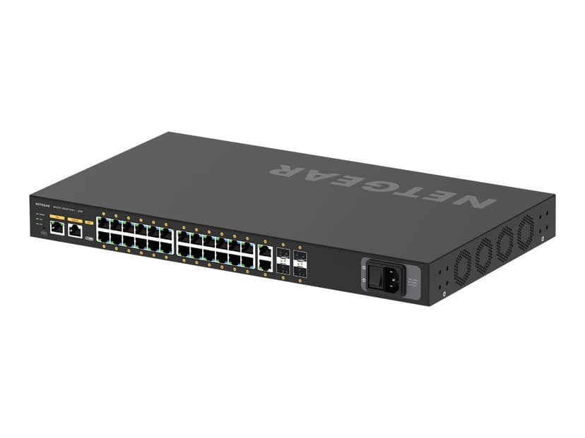 Netgear GSM4230P-100EUS netwerk-switch Managed L2/L3 Gigabit Ethernet (10/100/1000) Power over Ethernet (PoE) 1U Zwart