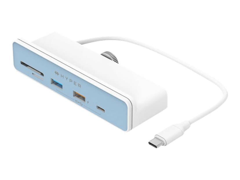 Hyper Drive 6-in-1 Hub till IMac USB-C 3.2 Gen 1 (3.1 Gen 1)