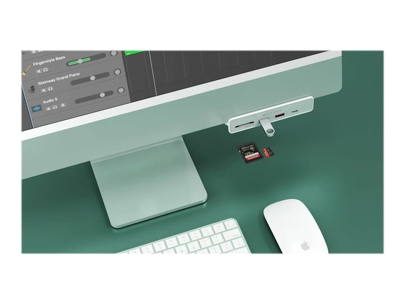 Hyper Drive 6-in-1 Hub till IMac USB 3.2 Gen 1 (3.1 Gen 1) Type-C