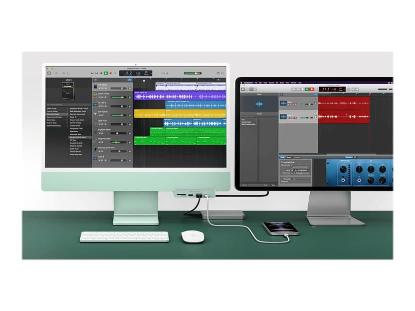Hyper Drive 6-in-1 Hub till IMac USB 3.2 Gen 1 (3.1 Gen 1) Type-C
