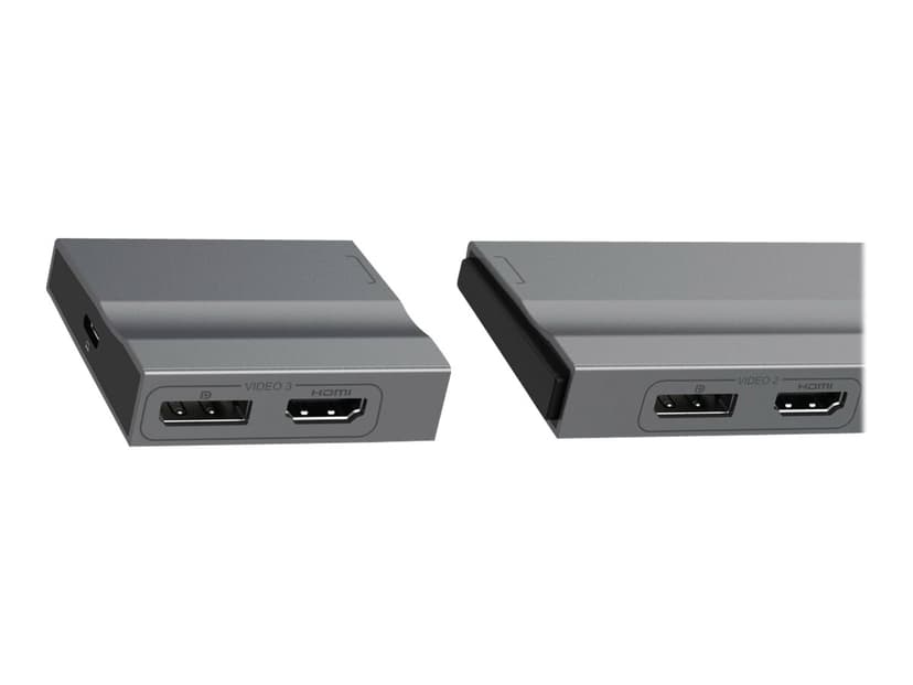Hyper Targus HyperDrive 4K 2 x USB 3.2 Gen 2 (3.1 Gen 2) Type-C Silver 2 x USB-C 3.2 Gen 2 (3.1 Gen 2)