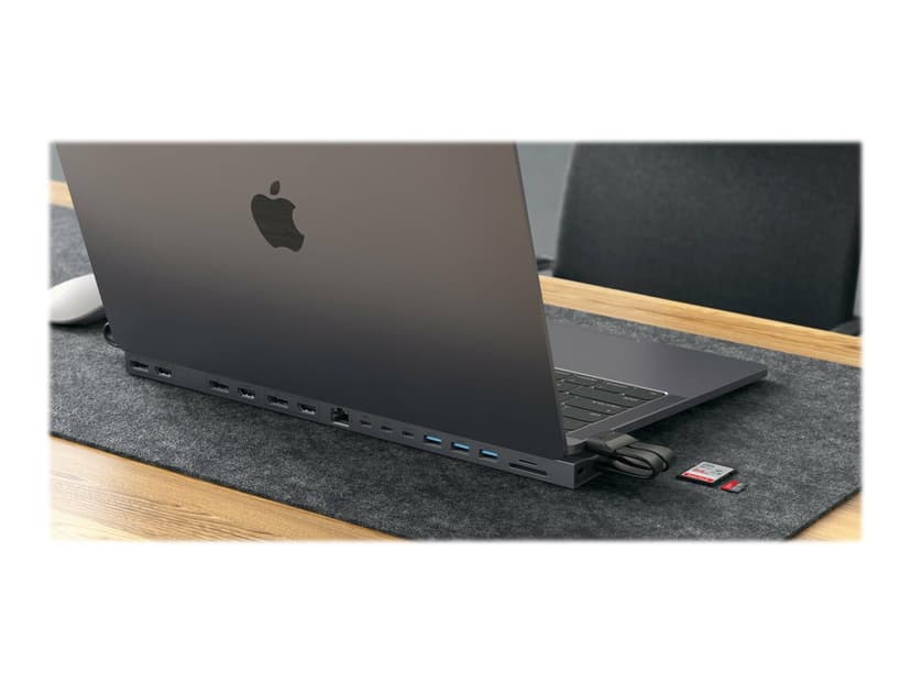 Hyper Targus HyperDrive 4K 2 x USB 3.2 Gen 2 (3.1 Gen 2) Type-C Hopea 2 x USB-C 3.2 Gen 2 (3.1 Gen 2)