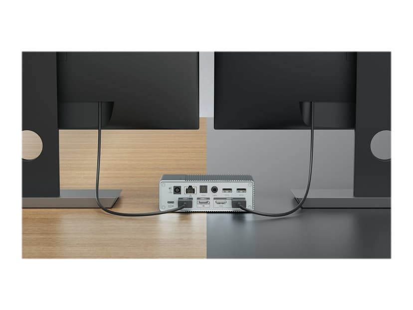 Hyper Targus HDG215-EUZ gränssnittshubbar USB 3.2 Gen 2 (3.1 Gen 2) Type-C Silver USB 3.2 Gen 2 (3.1 Gen 2) Type-C 3,5mm, DisplayPort, HDMI, RJ-45, USB 3.2 Gen 2 (3.1 Gen 2) Type-A, USB 3.2 Gen 2 (3.1 Gen 2) Type-C
