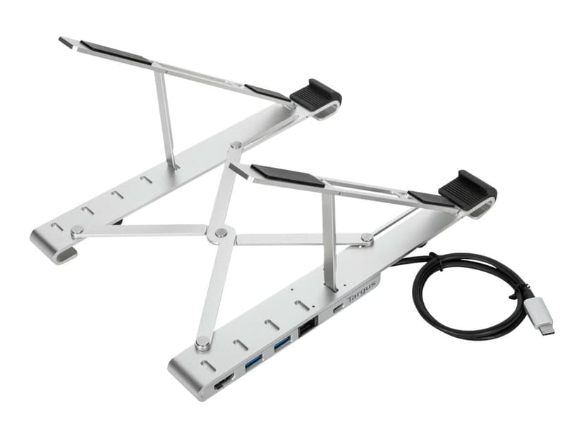 Targus AWU100005GL Ställ för bärbara datorer Ställ till bärbara datorer Silver 39,6 cm (15.6")