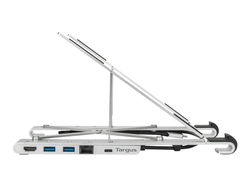 Targus AWU100005GL Ställ för bärbara datorer Ställ till bärbara datorer Silver 39,6 cm (15.6")