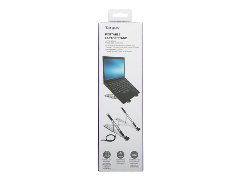 Targus Portable Stand With Integrated Usb-a Hub