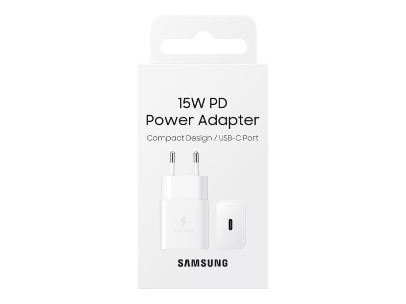 Samsung Wall Charger 15w Usb-c W/o Cable White
