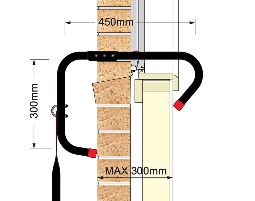 Nexa Fire Escape Ladder FLB-104 4m